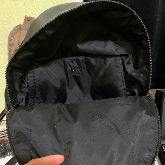 DOLCE & GABBANA Nylon Vulcano Backpack and Pouch - Picture 6 of 16